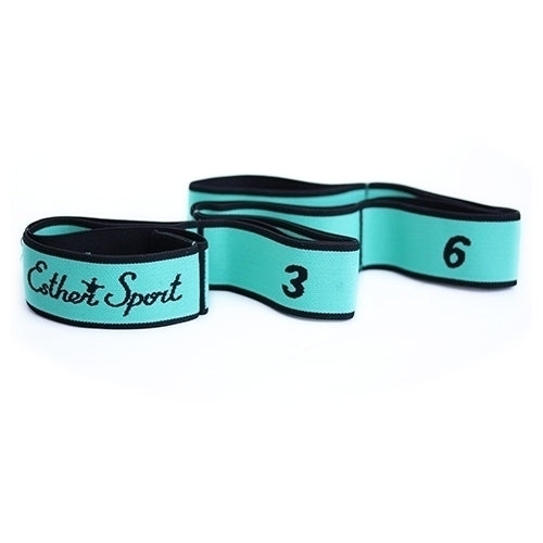 גומיית אימון אלסטית לכל סוגי הספורט – 12 דרגות, אורך 108 ס״מ